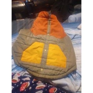 Dog Winter Jacket, Waterproof Windproof Dog Vest for Large Medium Dog Reversible